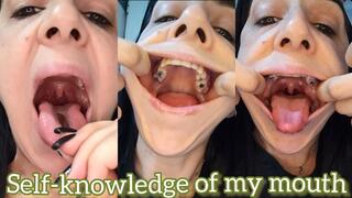 Self-knowledge of my mouth!