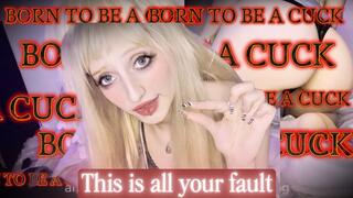 All your fault - Cuckold Fantasy - Cheating GF has a side dick