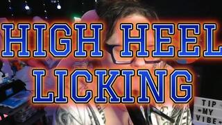 High Heel Suck and Lick Cam Show Fantasy with Kepi Carter