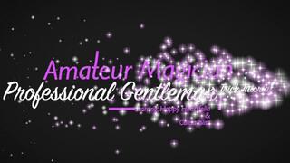 Amateur Magician Professional Gentleman Trick Tutorial - Starring Happy Heartfella & Calisa Bliss - Live streaming how a lovely assistant can escape from rope bondage - Rope Feet Gagged Girl Tied up Damsel Cleave gag Tape Gag