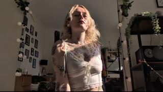 Dripping with Desire: Watch Me Break for You - Oiled striptease