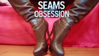Seams obsession: erotic boots and pants