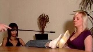 Jessica: Foot Slave Training