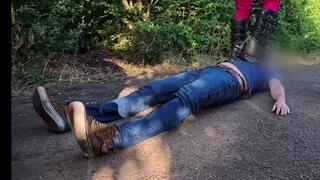 “His Place is Beneath Her Boots – Sadistic Trample Queen”