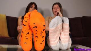 College Girls Stinky Socks - 4K MP4