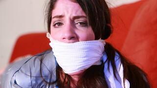 Arielle is an ANGRY, Toe-tally Mummified, Sock gagged & Frustrated as Fuck Fuming Mad Babysitter! *RE ENCODE 2025* *NEW PREVIEW*