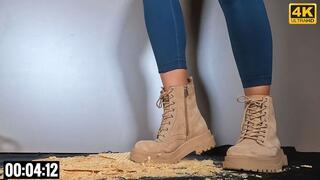 Wafers Crush in Boots - 4K MP4