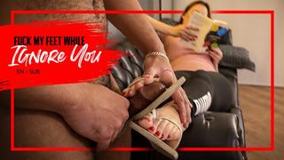 Nara walks with cummed flip-flops after ignoring foot guy (1080 EN-sub) Shoejob - White Flip Flop - Ignore - Foot Fetish - Cum on Shoes - Footjob