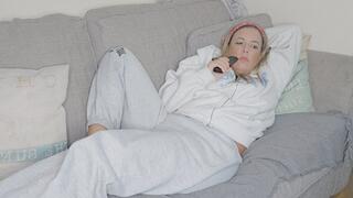 Maisie Lewis Fantasy Wank Over the Postie