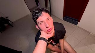 Sweaty From the Gym and Ready to Breed His Slutty Ass