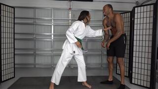 MEIKO EARNS HER BLUE KARATE BELT (4K)