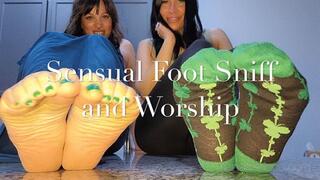 Sensual Foot Sniff and Worship