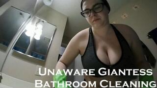 Unaware Giantess Cleaning SD