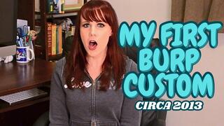My First Burp Custom WMV