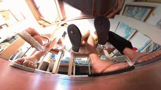 new MARTINA and Gao Yu Play Dwarf 360VR with 3 Friends