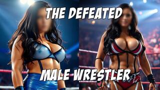 The Defeated Male Wrestler