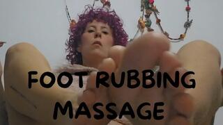 Foot rubbing massage