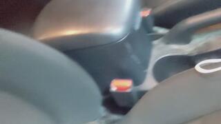 Vacuuming out my dirty car