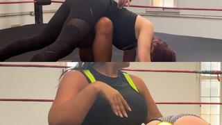 Over the Knee and Under Control : Luna gets punished