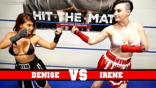 Dynamite Denise vs Irene Silver Taped Fist Kickboxing