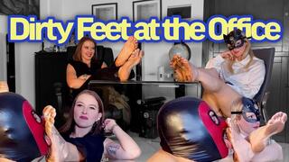 GEA DOMINA - DIRTY FEET AT THE OFFICE