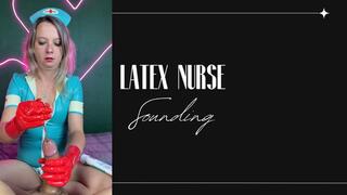 latex nurse patient sounding