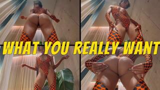 What You Really Want- Ebony Femdom Goddess Rosie Reed Homewrecker Tease Wife Humiliation Gooner- 1080p HD