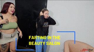 FARTING IN THE BEAUTY SALON - MISTRESS ARIEL - FULL VERSION IN FULL HD - NEW JULY 2025