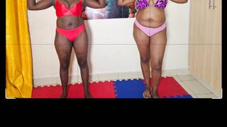 Real Catfight between Monica and Wairimu