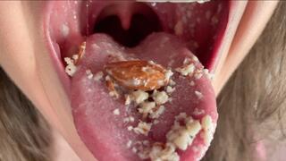 Chewing Almonds