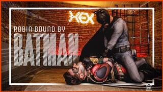 Batman Hex bounds and uses Robin Tonny as he wants (1080p ENG-sub) Bondage Male - Rope Bondage - Male Domination - Tape Gagged - Super Hero