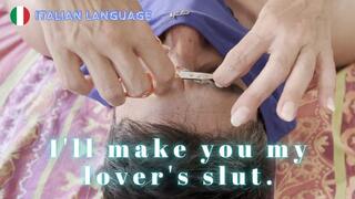 I'll make you my lover's slut | eyebrow fetish - cuckold | MOBILE