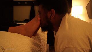 NIGHTTIME TOE SUCKING