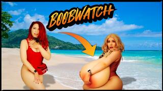 Boobwatch - Magic Skimpy Swimsuit Transforms Ludella into a Blonde Bimbo Blow-up Doll - Cosplay Parody with Multiple Breast Expansions and Bimbofication - HD MP4 1080p