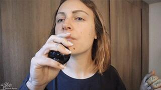 Wizard makes her GROW then she SWALLOWS him