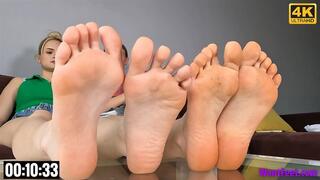 College Girls Perfect Soles - 4K MP4