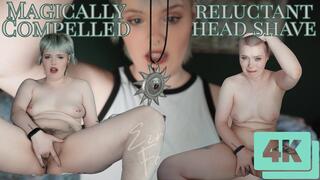 4K Made To Shave - Compelled Reluctant Head Shaving- Buzzcut Slut - Ezra Faith
