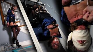 Captured Cop Part One Full - The Bitch in Blue Gets Collared and Cuffed With Her Pussy Stuffed and Is Left to Cum With Her Own Panties in Her Mouth with Portia Everly - 1080