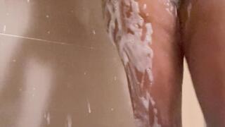 Caught on micro Cam: My Private Shower Time Ebony nude big butt Voyuer