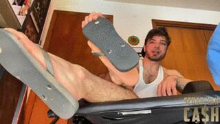 Giant Wrestler's Feet