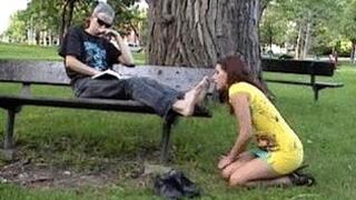 Worship in public park (avi)