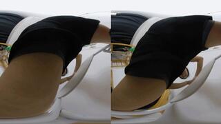 Use 3DVR180 MIXUE to flatten the dwarf's face