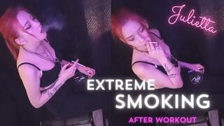 Extreme Smoking After Workout