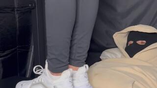 Full weight Sneaker trample by goddess bindi