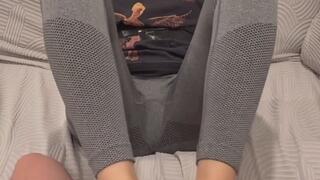 Erina Post-Workout Foot Job First-person POV