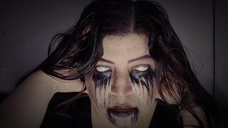 Witch possession rolling eyes