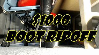 $1000 boot ripoff (MOV)