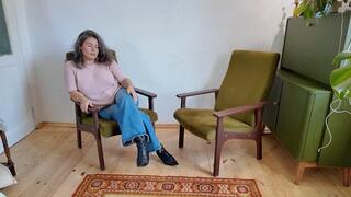 worshiping sexy leather boots m0