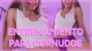 Entrenando a mi cornudo en castidad