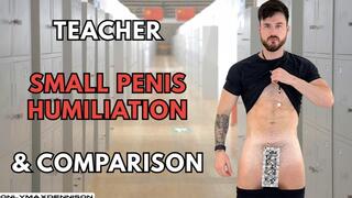 Teacher small penis humiliation & comparison
